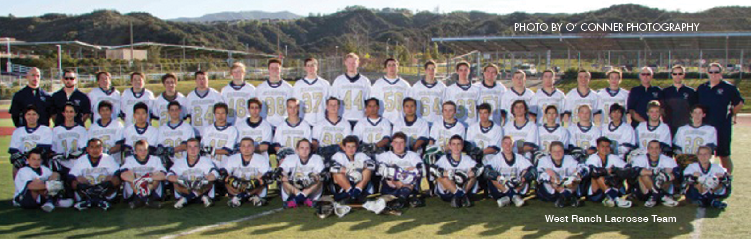 A First in the SCV West Ranch High School Lacrosse Team