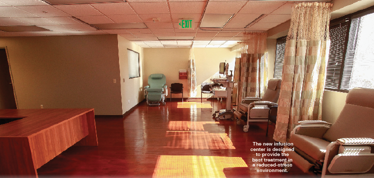 Patients Are the Heart of the New Infusion Center at Henry Mayo Newhall Memorial Hospital