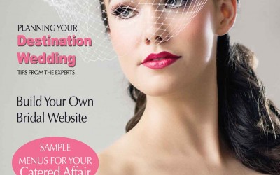 élite Bridal Magazine Cover for February-March 2016