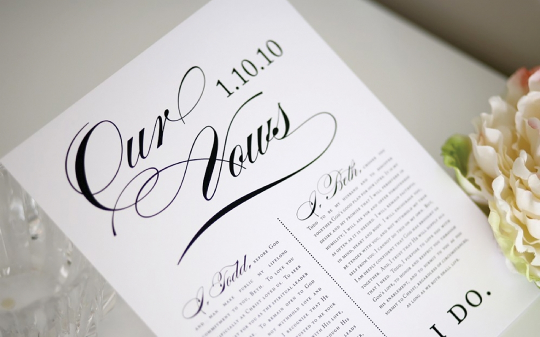 For Better or Verse – The 10-step guide to writing vows that last forever