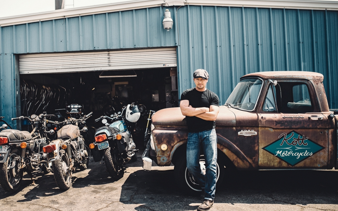 Dustin Kott – Motorcycle engineer shares his passion for the ride, the build and the fight to remain authentic
