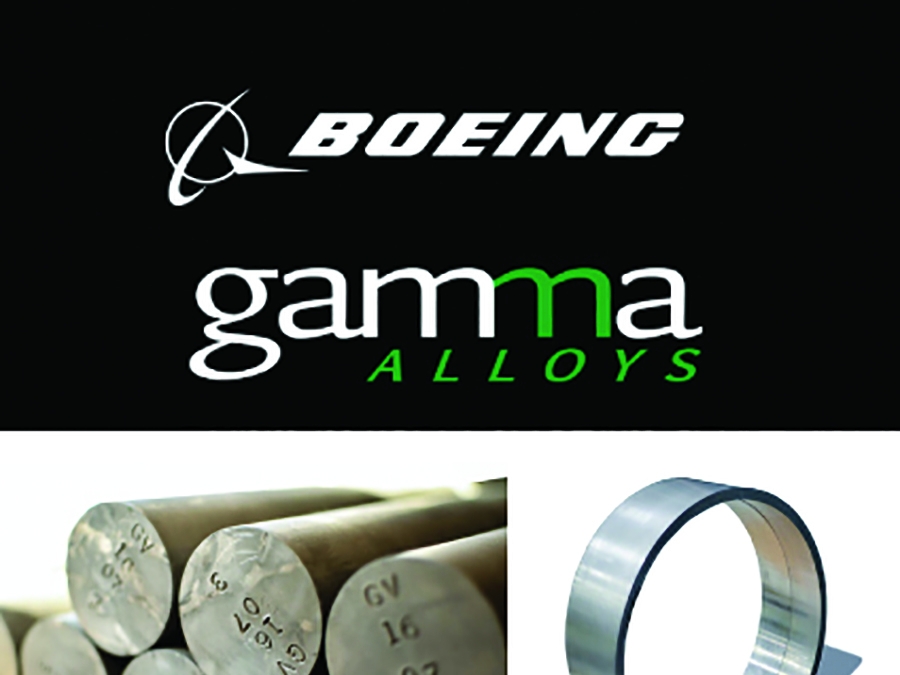 Boeing Horizon X Invests in Advanced Materials Producer Gamma Alloys