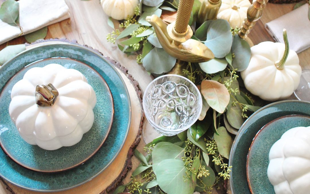 Welcome to Our Table – Fresh Table Décor Ideas for Turkey Day