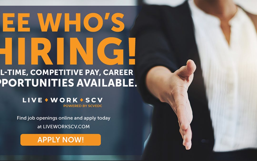 LiveWorkSCV.com The FREE Job Board for SCV Residents & Employers