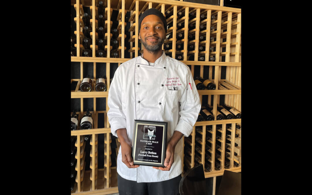 Ultimate Male Chef  Larry Bethea • Newhall Press Room