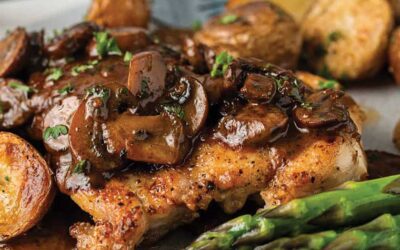 Chicken with Mushrooms and Vegetables