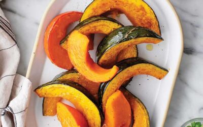 Savory and Spicy Roast Kabocha Squash
