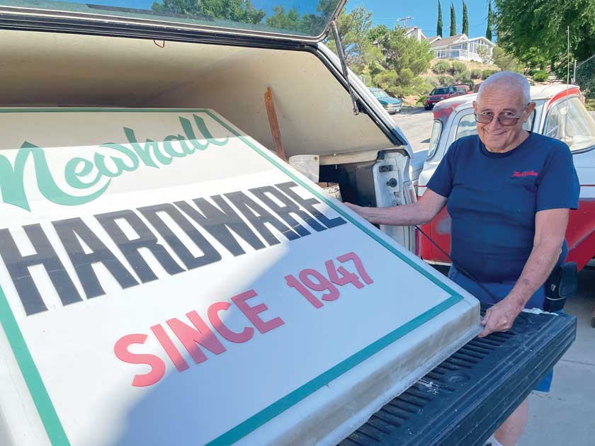 Classic Newhall Hardware Relics Donated for Future Museum Display