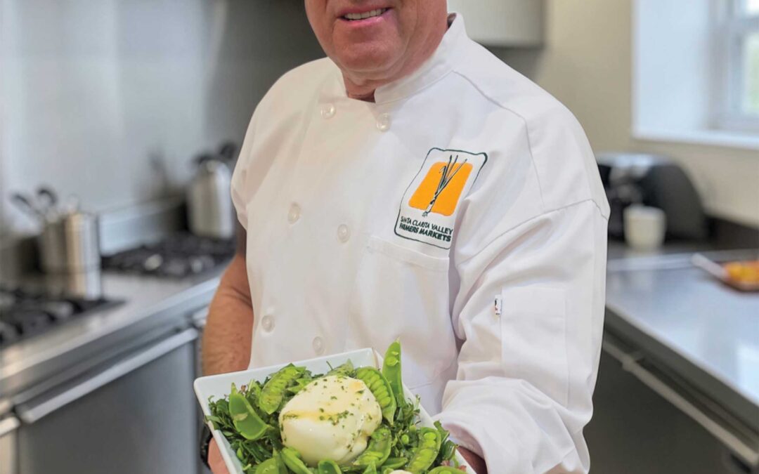 Lemon Mint Arugula Summer Green Salad With Burrata Cheese